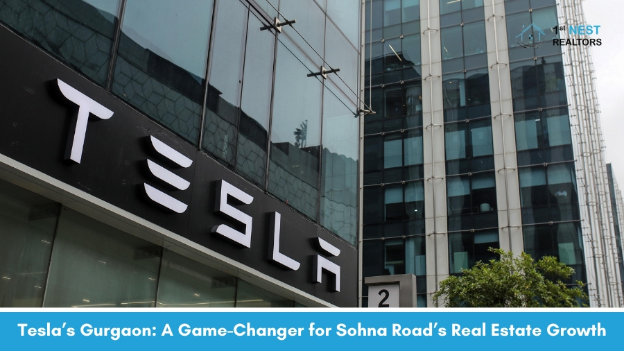 Tesla Gurgaon Showroom: A Game-Changer for Sohna Road Real Estate Growth
